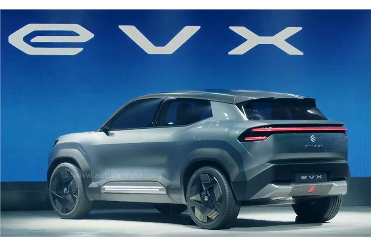 Maruti Suzuki eVX Electric SUV Unveiled At Auto Expo 2023 - shot