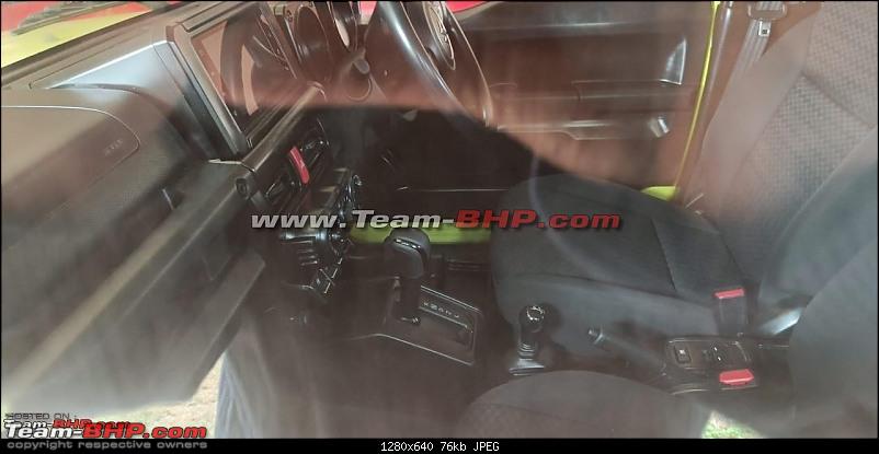 Maruti Suzuki Jimny SUV Base Model Spotted - Live Photos - top