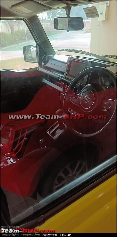 Maruti Suzuki Jimny SUV Base Model Spotted - Live Photos - foreground
