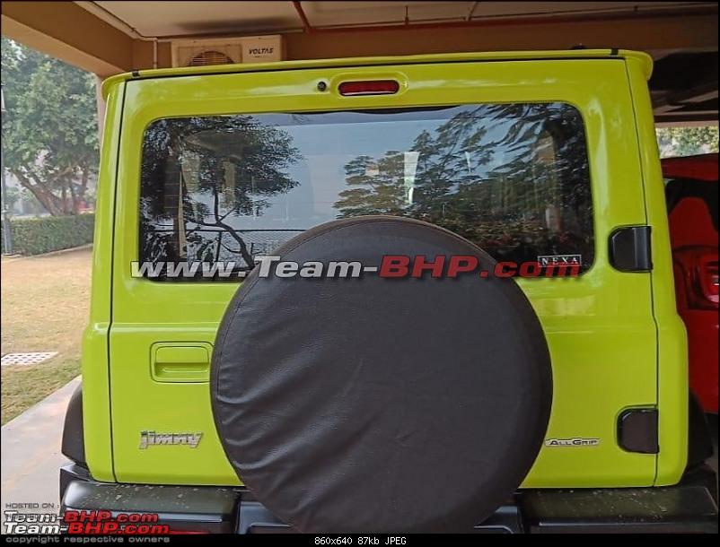 Maruti Suzuki Jimny SUV Base Model Spotted - Live Photos - portrait