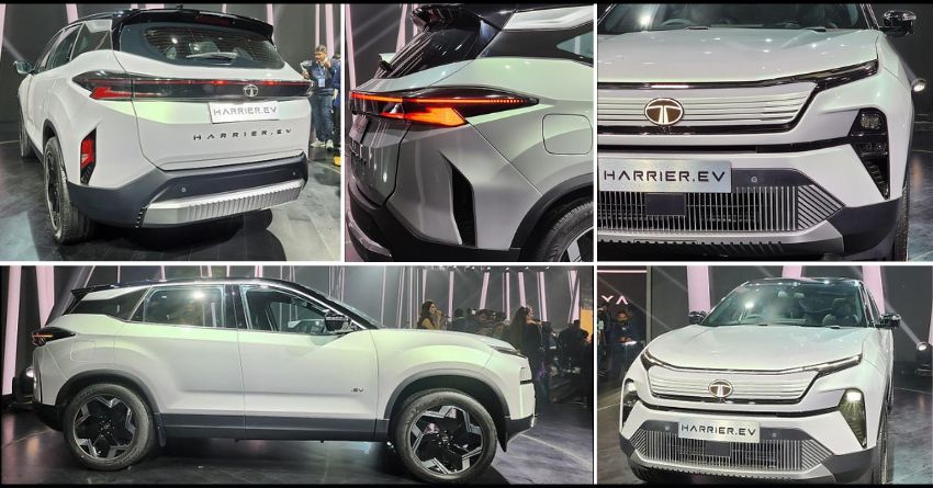 Electric Tata Harrier EV Makes Official Debut At Auto Expo 2023