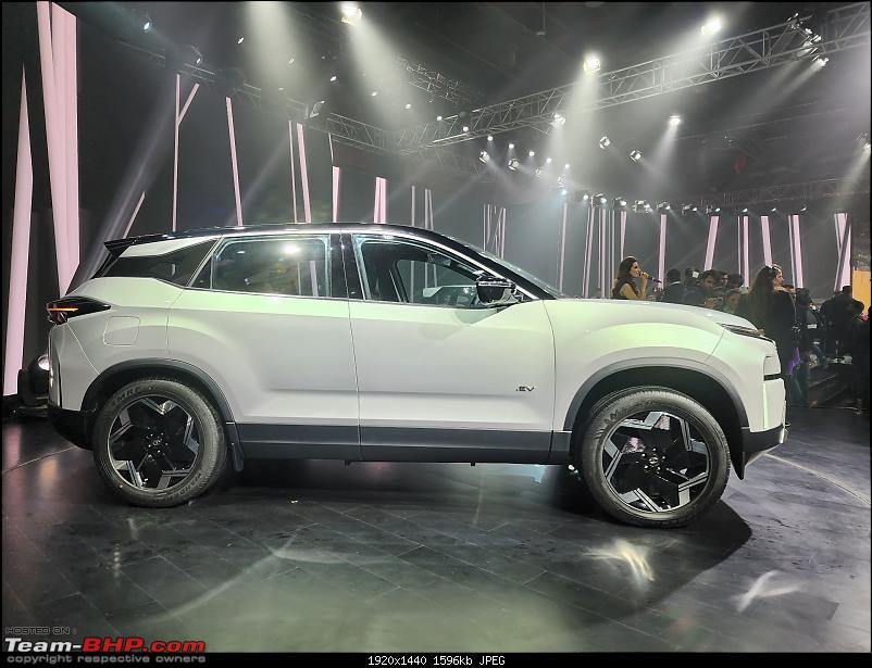 Electric Tata Harrier EV Makes Official Debut At Auto Expo 2023 - close-up