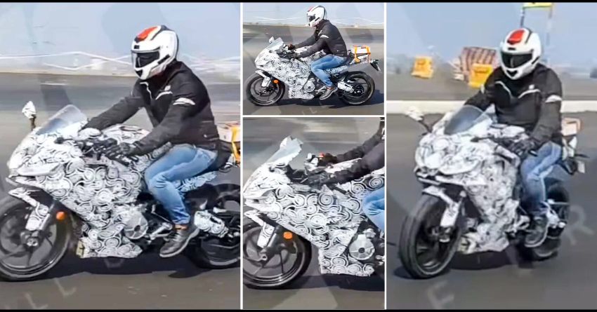 300cc Aprilia RS Sportbike Spotted Testing in India for the First Time
