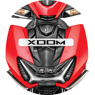 New Hero XOOM 110cc Scooter Photos and Price List in India - photograph