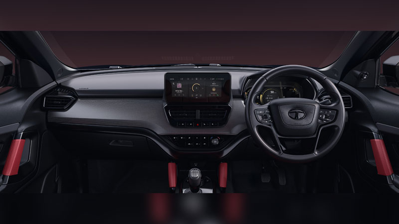 Tata Harrier RED Dark Edition Official Photos and Price List in India - macro