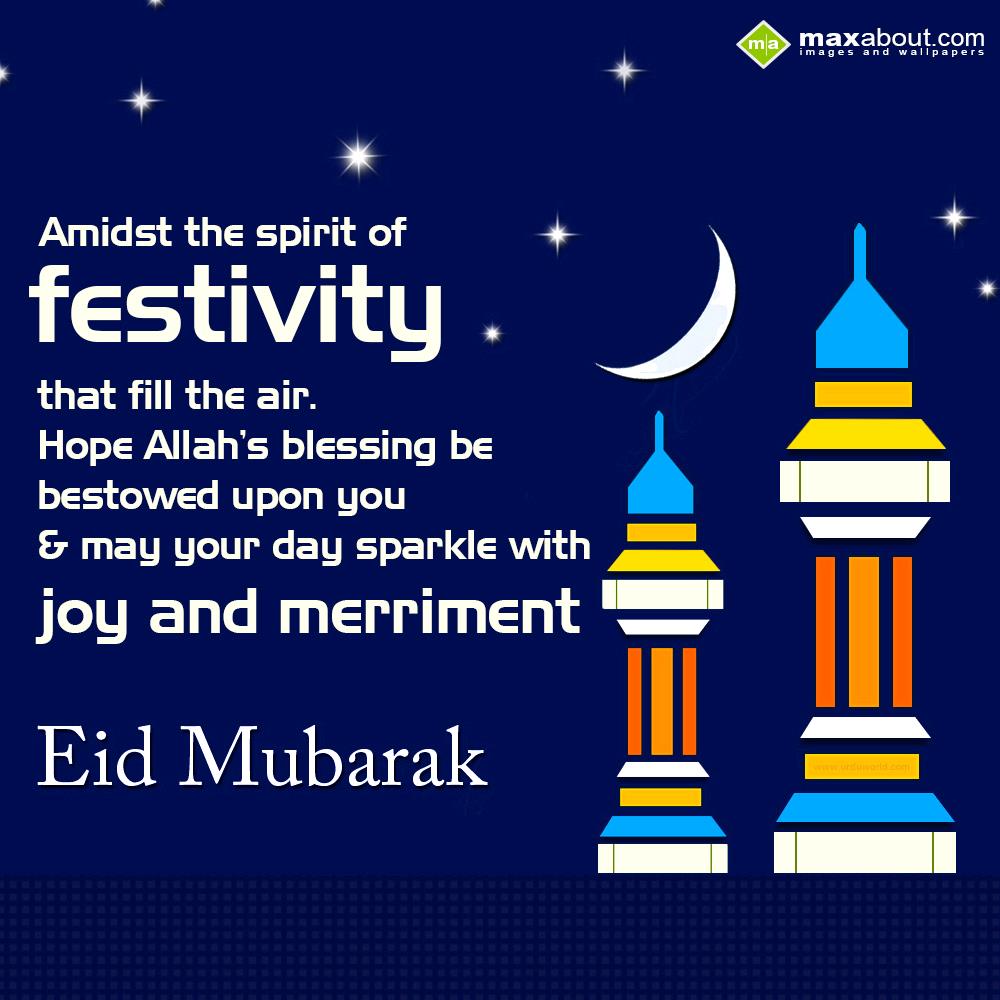 amidst the spirit of festivity eid - 2022 Eid Wishes, HD Images, Greetings & Messages [UPDATED] amidst the spirit of festivity eid