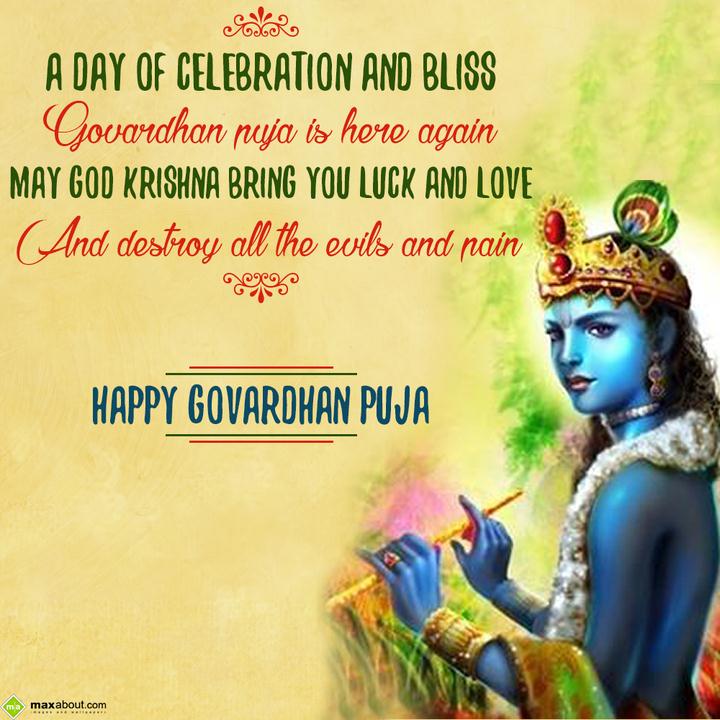2022 Govardhan Puja Wishes, HD Images, Greetings And Messages - landscape