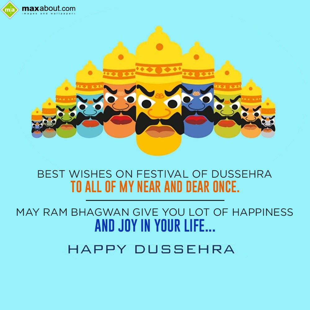 best wishes on festival of dussehra to all of my n - 2022 Dussehra Wishes, Images, Greetings, Messages [Happy Dussehra] best wishes on festival of dussehra to all of my n