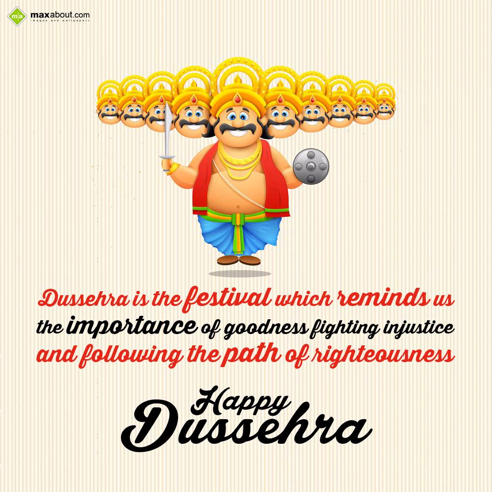 dussehra is the festival which reminds us - 2022 Dussehra Wishes, Images, Greetings, Messages [Happy Dussehra] dussehra is the festival which reminds us