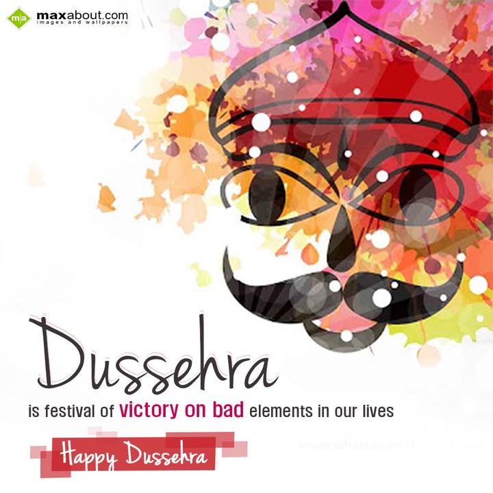 2022 Dussehra Wishes, Images, Greetings, Messages [Happy Dussehra] - back