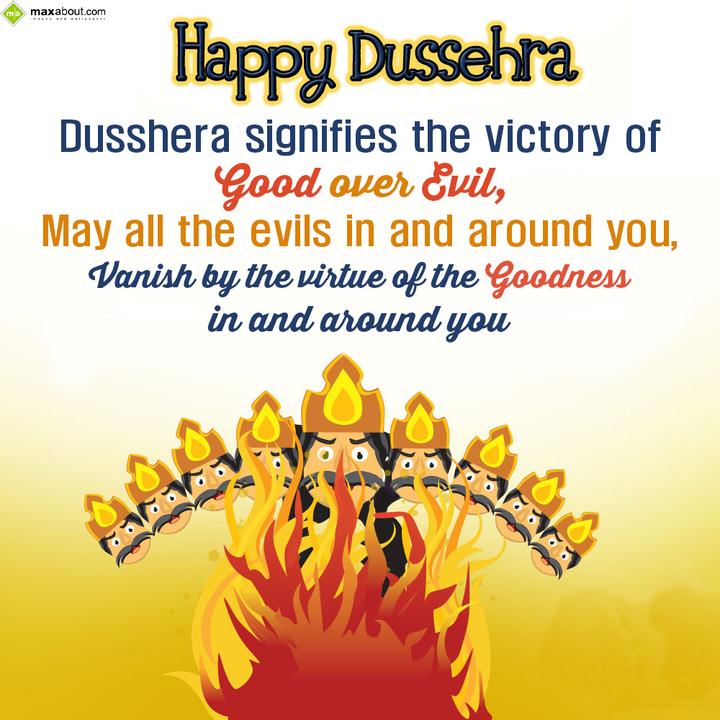 2022 Dussehra Wishes, Images, Greetings, Messages [Happy Dussehra] - side