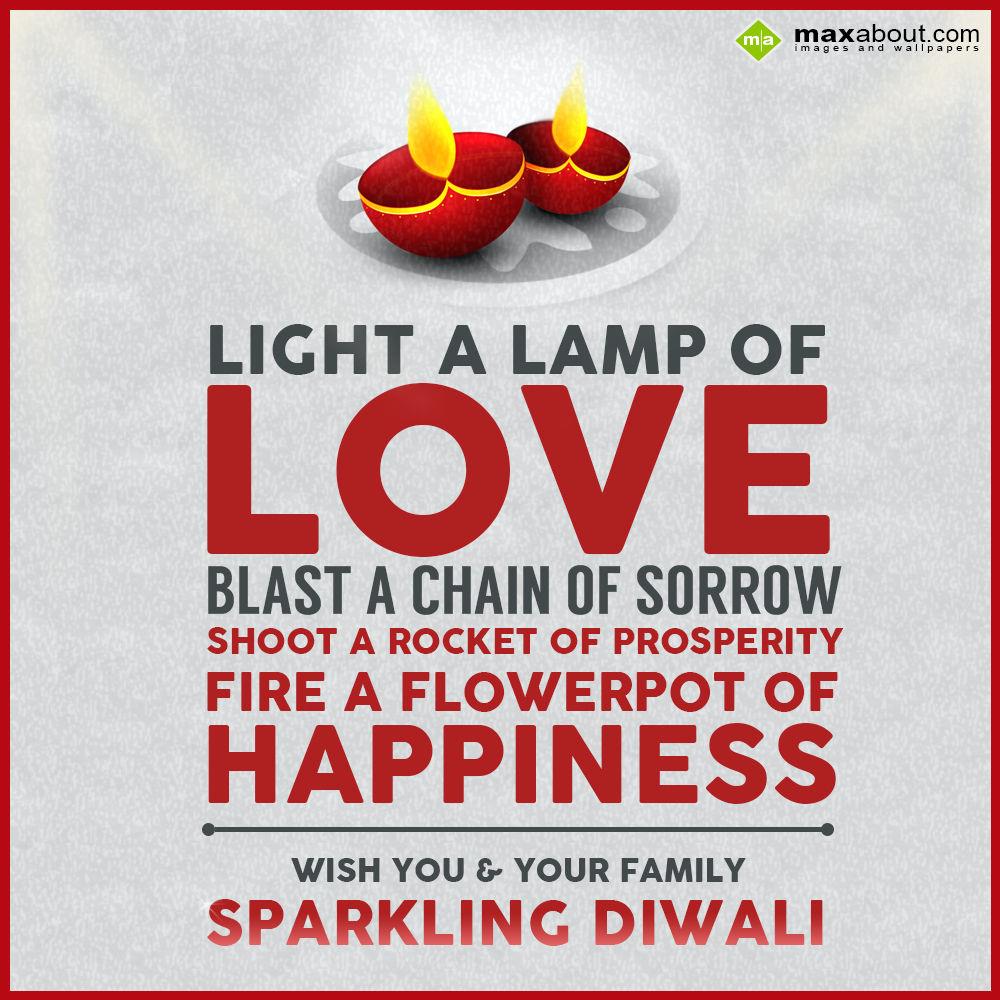 Wish You A Sparkling Diwali