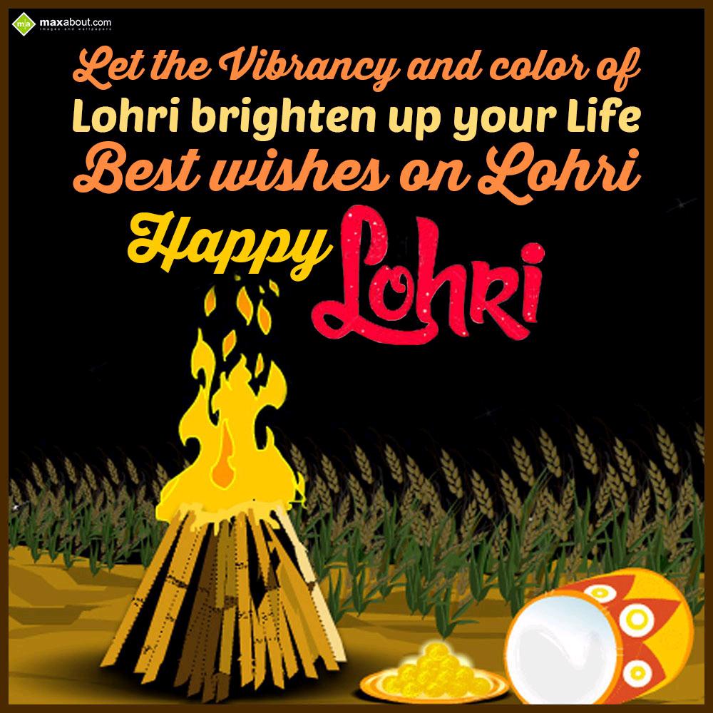 2022 Lohri Wishes, Images and Greetings [Happy Lohri 2022] - foreground