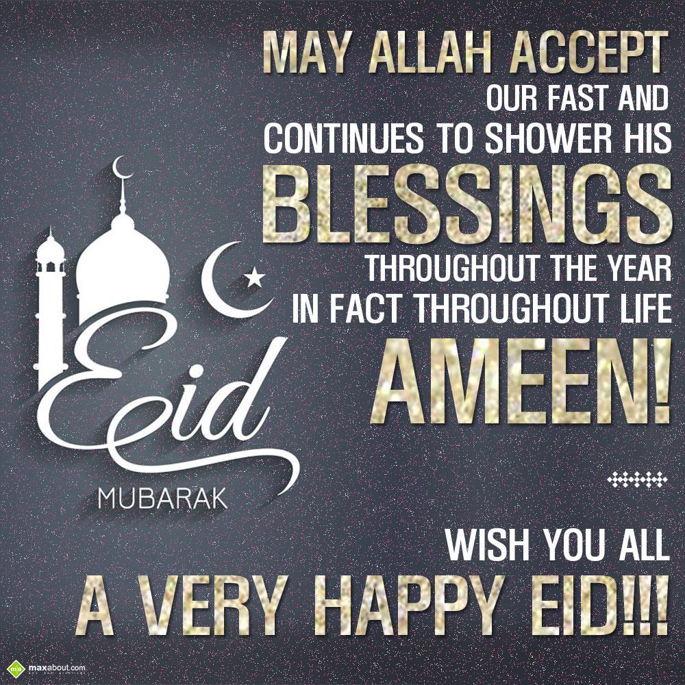 may allah accept our fast eid - 2022 Eid Wishes, HD Images, Greetings & Messages [UPDATED] may allah accept our fast eid