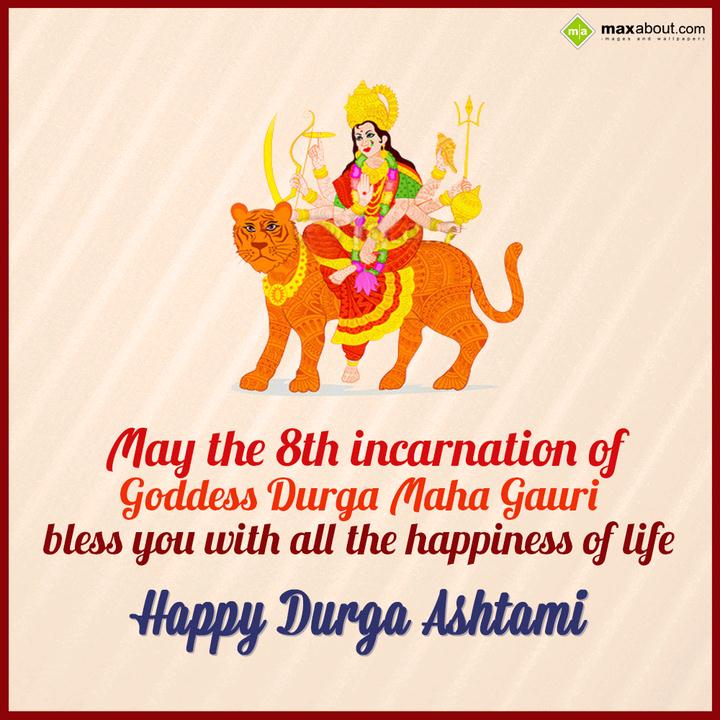 may the 8th incarnation of - 2022 Durga Ashtami Wishes, HD Images, Greetings And Messages may the 8th incarnation of