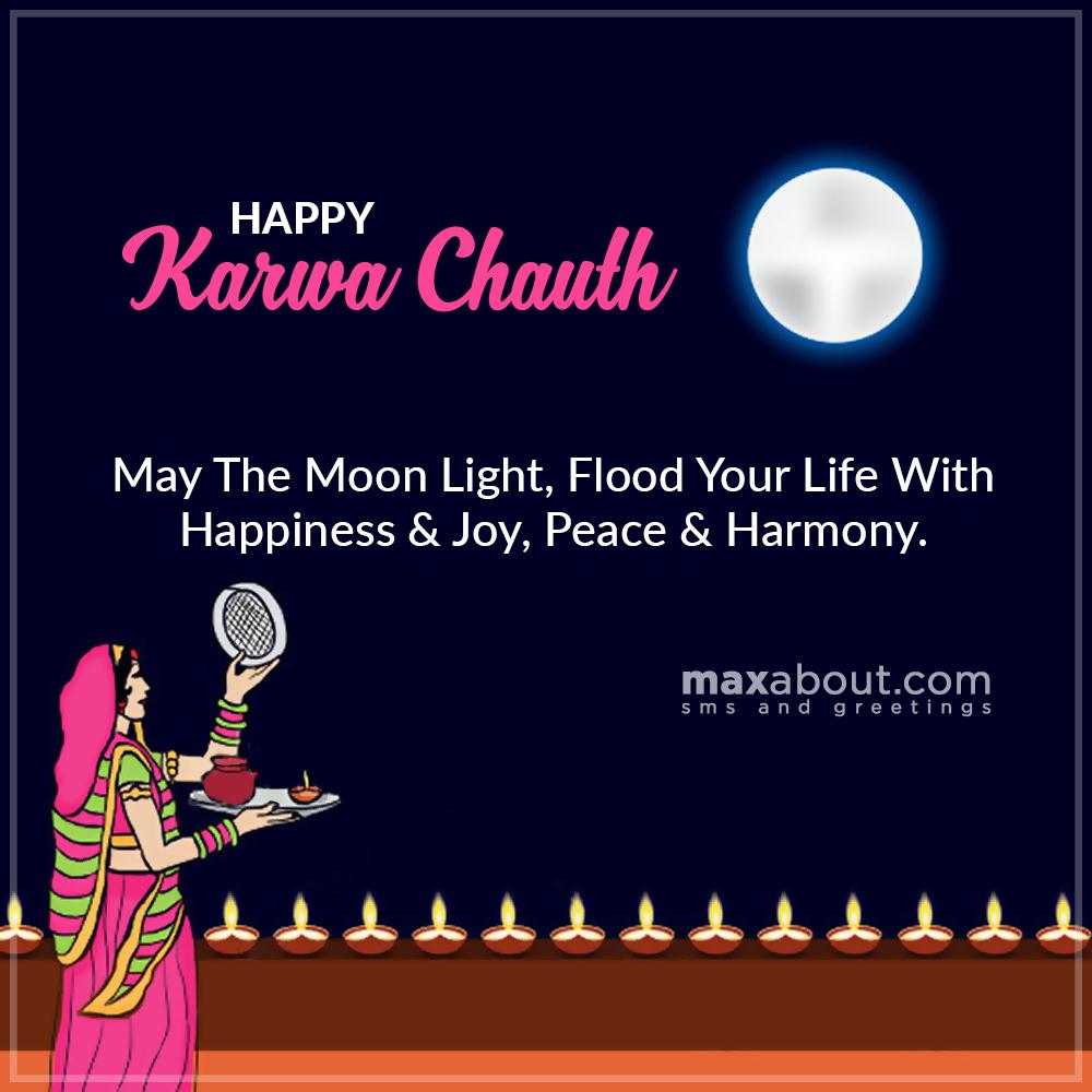 may the moon light flood your life 0 - 2022 Karwa Chauth Wishes, HD Images, Greetings And Messages may the moon light flood your life 0