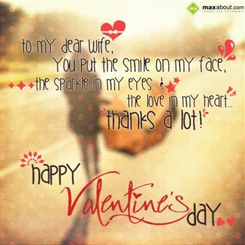 Valentine Messages For Wife ~ Top Ten Quotes